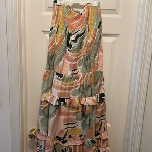 VICI two piece skirt and crop top